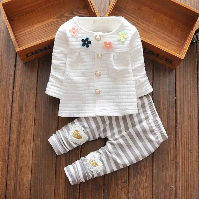 Babies Clothes For Baby Girl 2016 Fashion Infant Girl Clothes With Pants Newborn Baby Girl Clothing