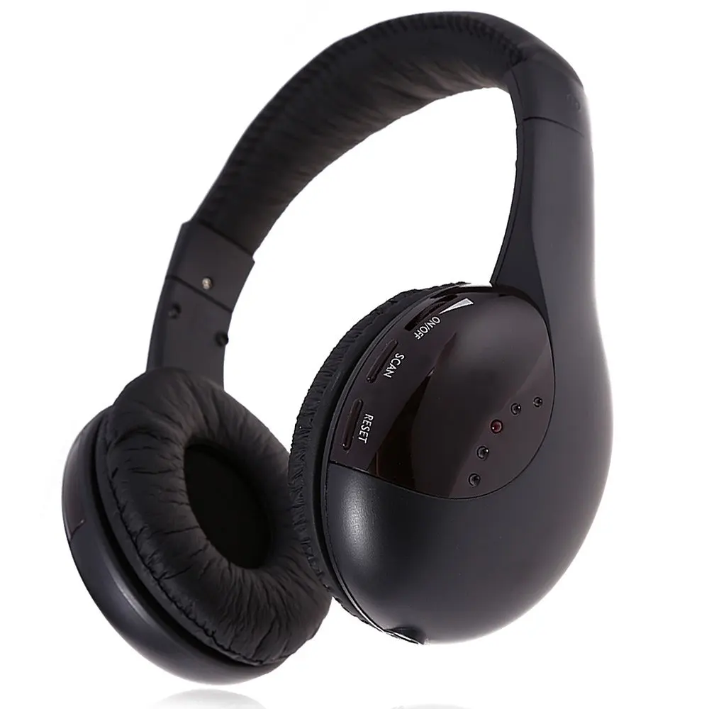 5 в 1 Hi Fi Беспроводной наушники с микрофоном излучатель для FM радио MP3 чат онлайн