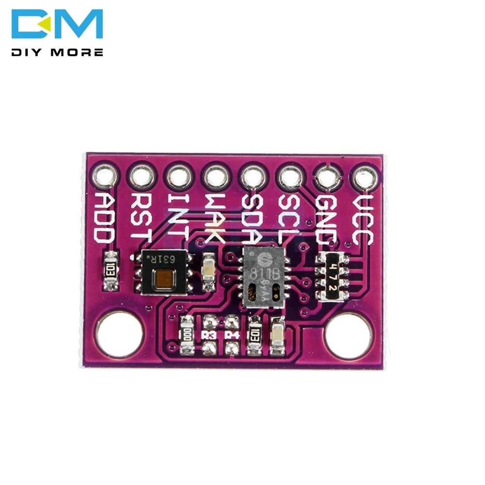 CCS811 HDC1080 углекислого газа CO2 Датчик температуры и влажности VOCs монитор качества воздуха сенсор модуль намотки Diy