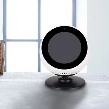 

Rubber Pad 360 Rotation Adjustable Wall Bracket Magnetic Stand Metal Base Polished Holder for Echo Spot Speakers