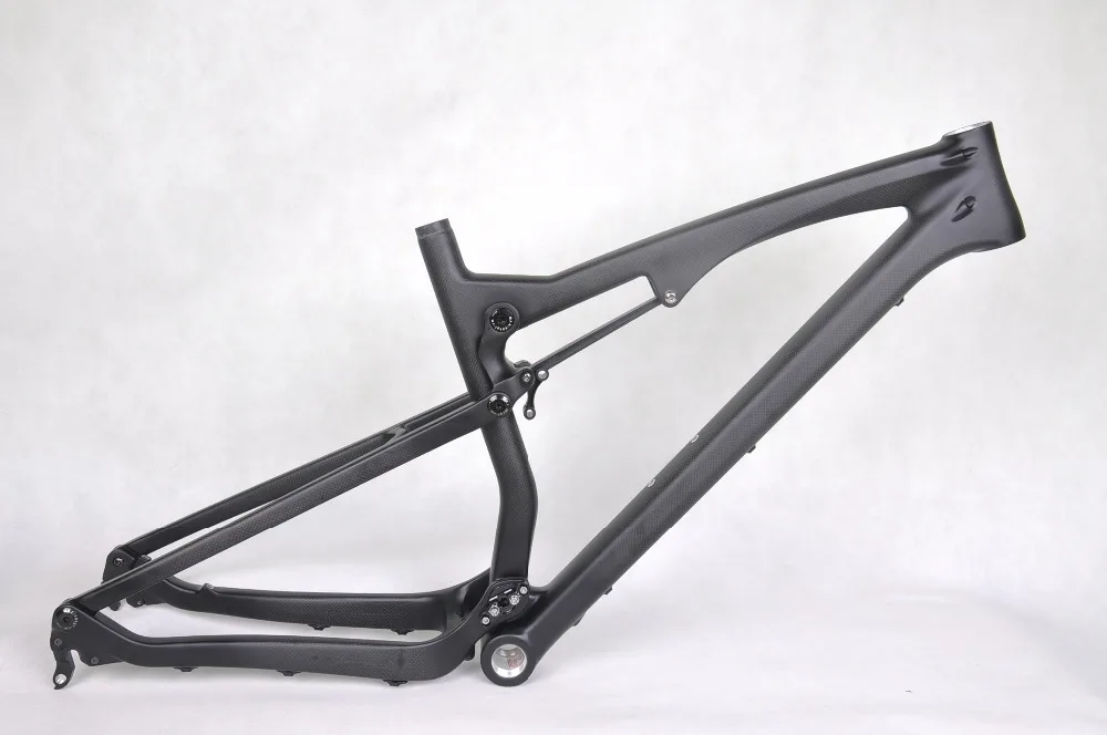 2016 China factory FM076 26er full suspension 3k mtb frames full carbon