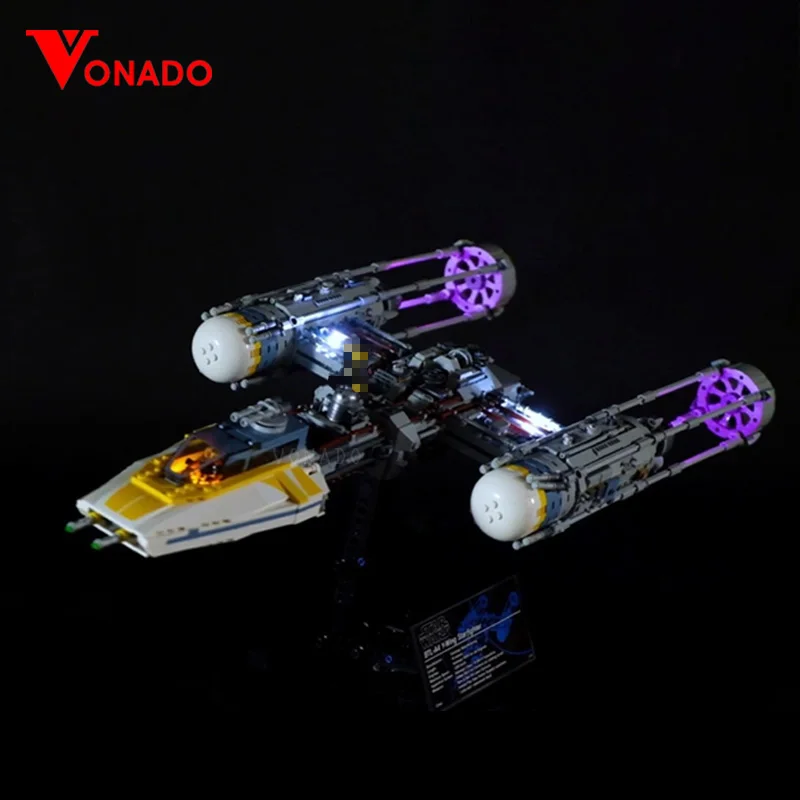 

LED light for Lepin 05143 STAR The 75181 New Y-wing Starfighter Set Model Building Blocks Brick DIY Toys Kids Gifts (only light)
