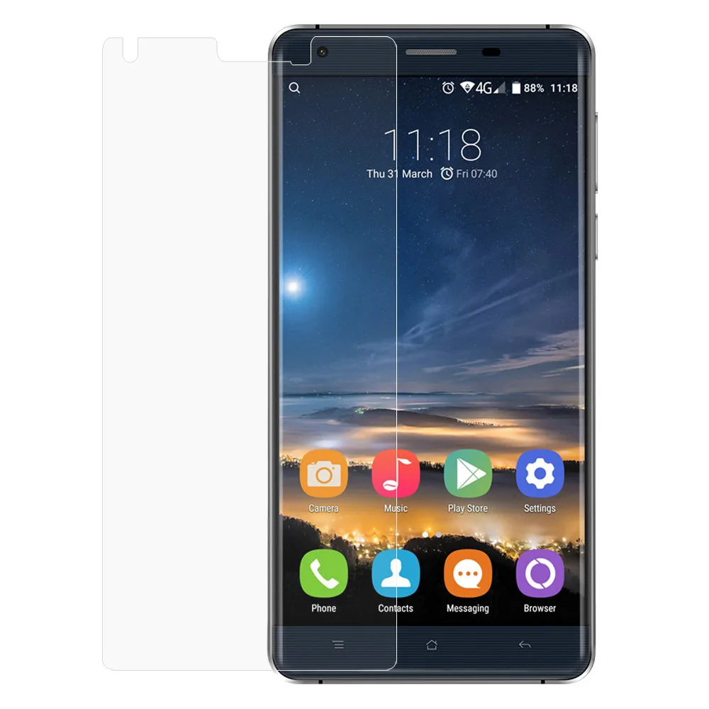 2 шт 9H Закаленное стекло протектор экрана для Oukitel C4 c5 K10000 K6000 k4000 U7 Pro Защитная Премиум Анти-взрыв пленка