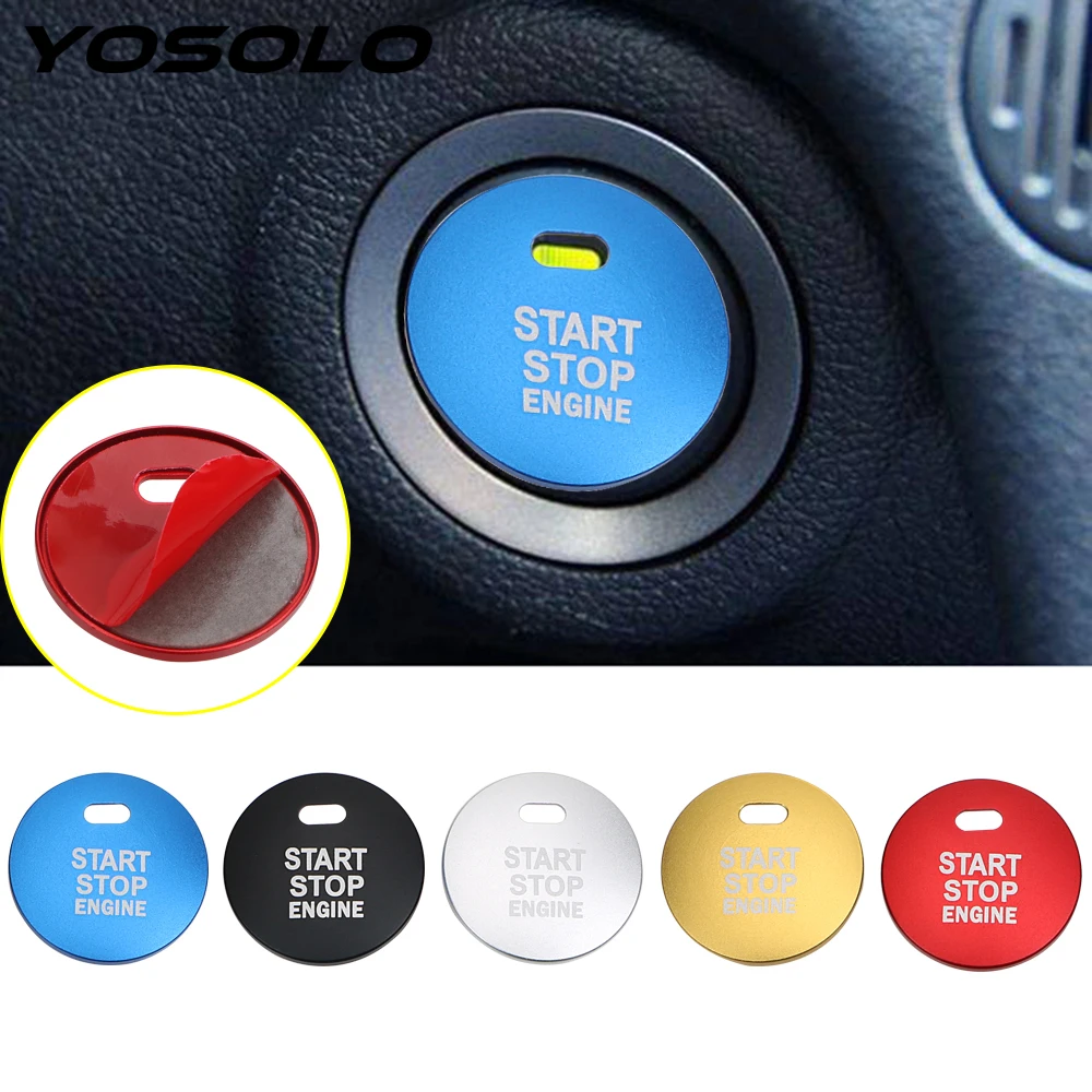 

Car START Engine Button Replace Cover STOP Key Switch Decor Sticker Car-styling For Mazda 3 BM BN 6 GJ1 GL CX-4 CX4 CX-5 CX5