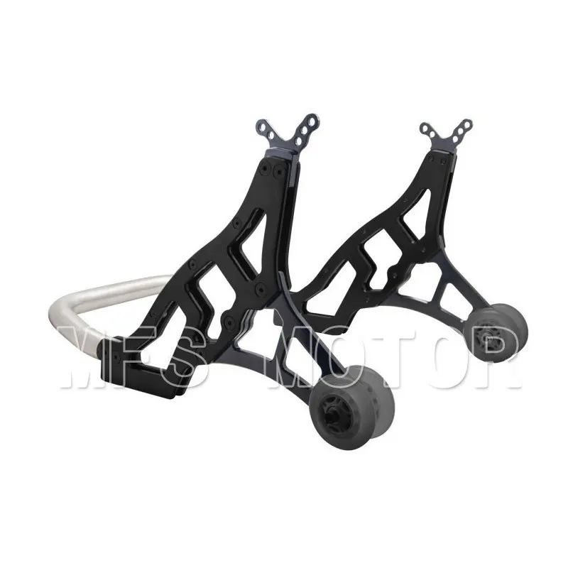 

Universal Racing Motorcycle Sport Rear Combo Wheel Lift Stands Paddock Stands Black Motorcycle Part