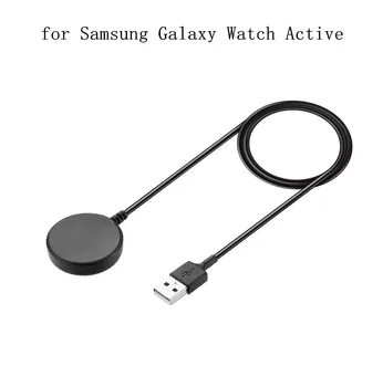 

100pcs Replacement Smart Watch Charging Dock USB Charger Cradle for Samsung Galaxy Watch Active R500 Wireless Charger USB Cable