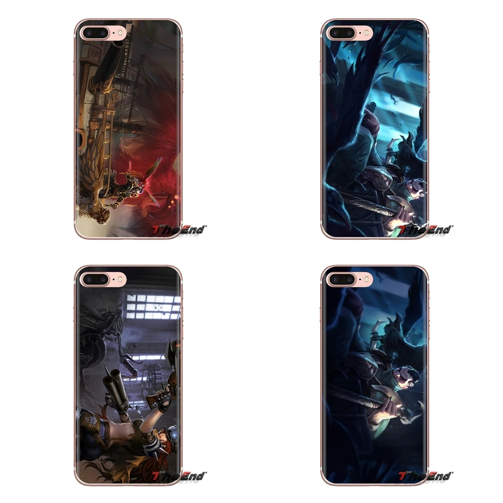 For Huawei Nova 2 3 2i 3i Y6 Y7 Y9 Prime Pro GR3 GR5 2017 2018 2019 Y5II Y6II Soft TPU Case Miss Fortune Swain League of Legends |
