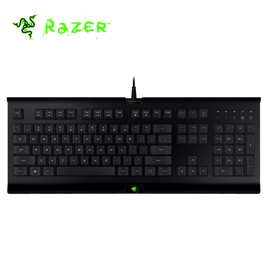 Original Razer Cynosa Wired Membrane Gaming Keyboard Macro Recording Programmable Keys Splash-proof No Backlight Gaming Keyboard Original Razer Cynosa Wired Membrane Gaming Keyboard Macro Recording Programmable Keys Splash-proof No Backlight Gaming Keyboard
