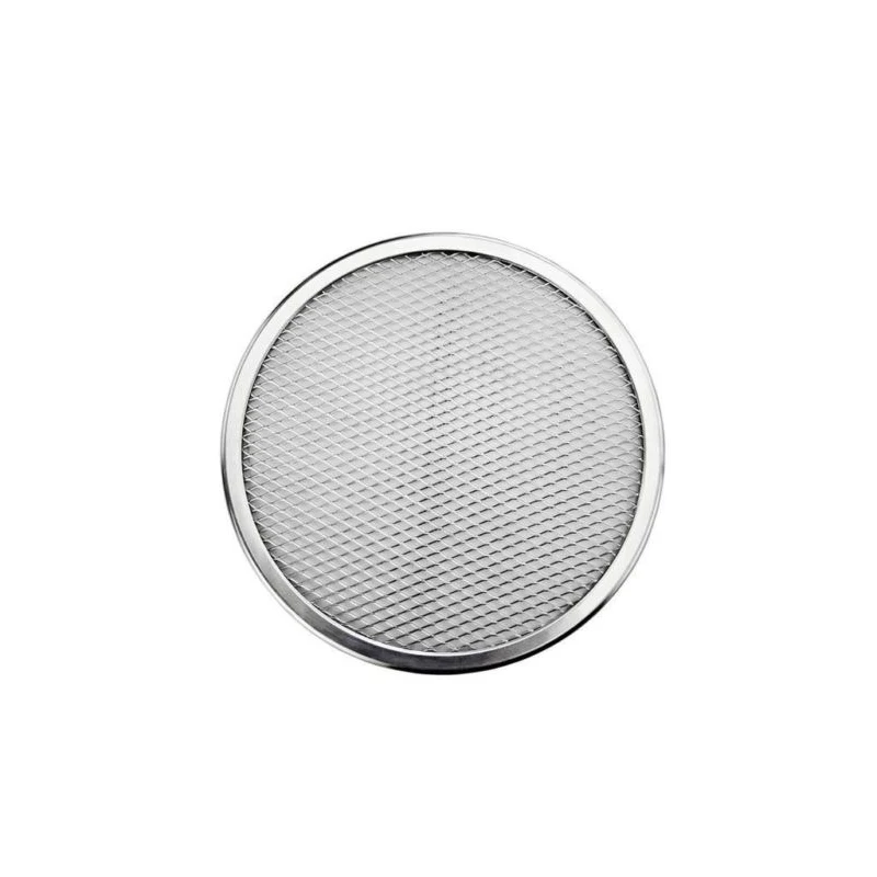Aluminium Flat Mesh Pizza Screen Oven Baking Tray Net Bakeware Cookware Kitchen Baking Tool Aluminium Flat Mesh Pizza Screen Oven Baking Tray Net Bakeware Cookware Kitchen Baking Tool