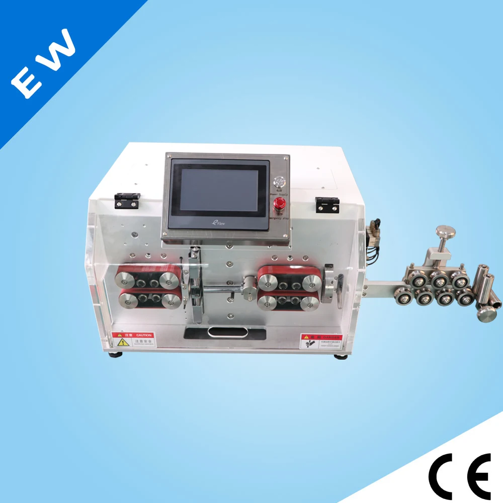 

Automatic wire stripping machine for double layer of shield wire EW-05F