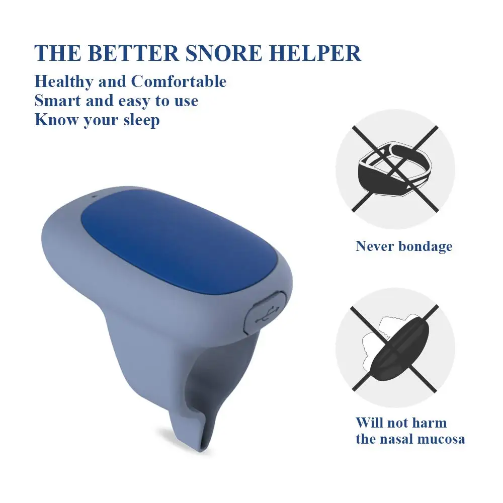 AI Snore Stopper Smart Anti Храп устройство с тихой вибрацией оповещение бесплатное