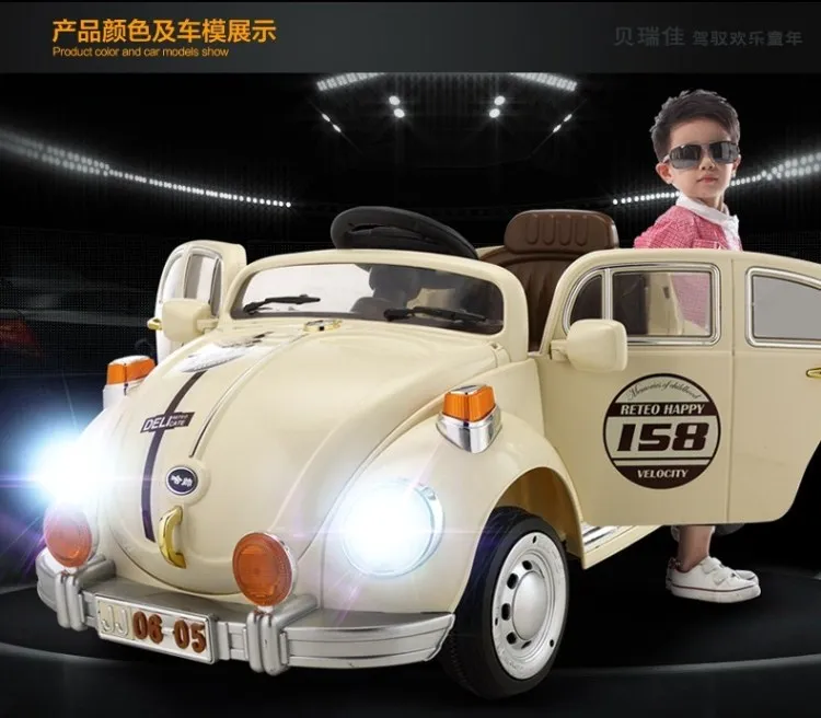 Electric Car For Kids To Ride On With Remote Control Music Beetle Electric Car For Kids To Ride On With Remote Control Music Beetle Baby Children Gift Christmas Frozen Toy Aliexpress Alibaba