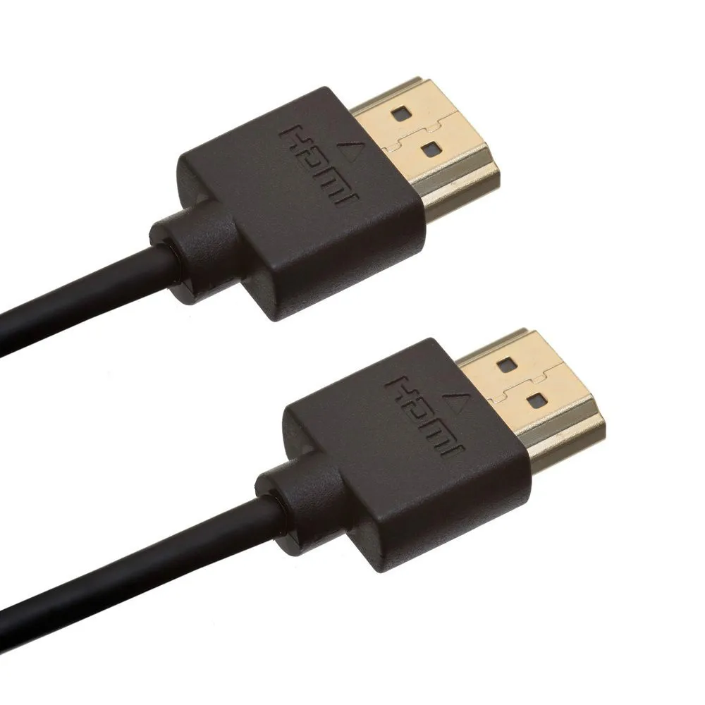 200PCS/lot 6FT=2M Slim HDMI Cable with 1.4 for HD TV's / Xbox
