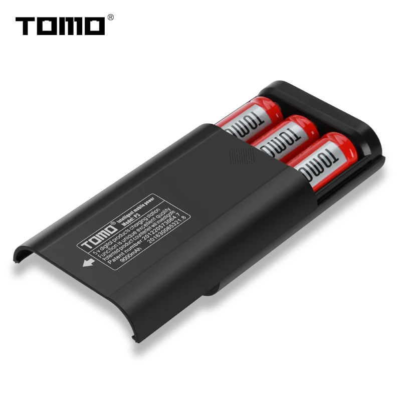 Новый светодиодный индикатор TOMO P3 18650 литиевая батарея зарядное устройство