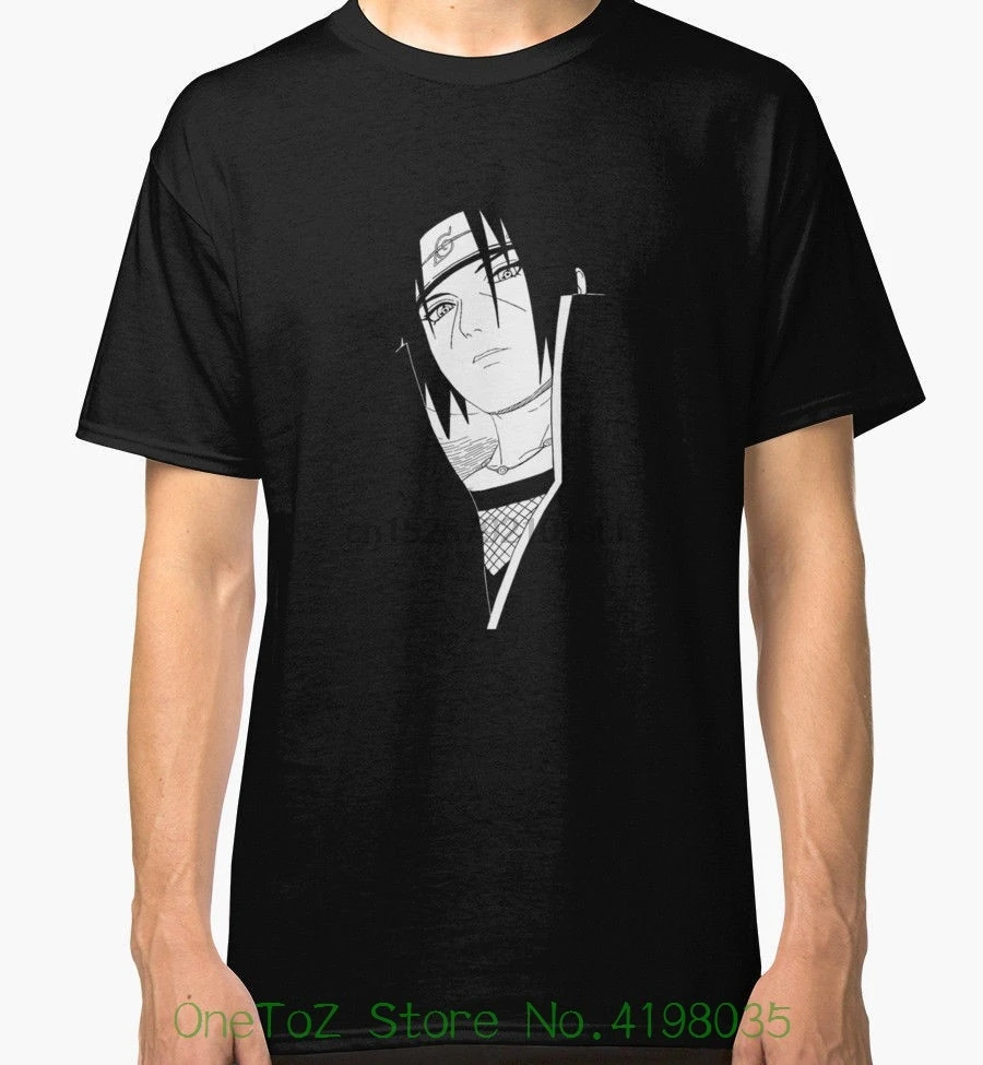 

Itachi Uchiha New T-shirt Men Black Tshirt O-neck Summer Personality Fashion Men T-shirts