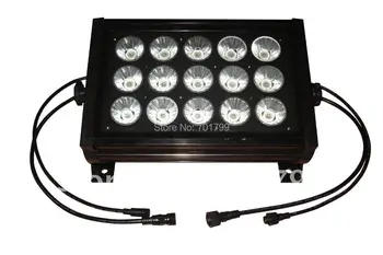 

15*15W LED DMX flood light,AC100-260V input;3 in 1 RGB LED chip