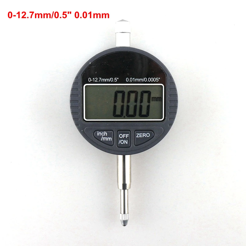 0 12 7mm 5 Electronic Digital Micrometer 0 01mm Dial Indicator Micrometro Metric Inch font b