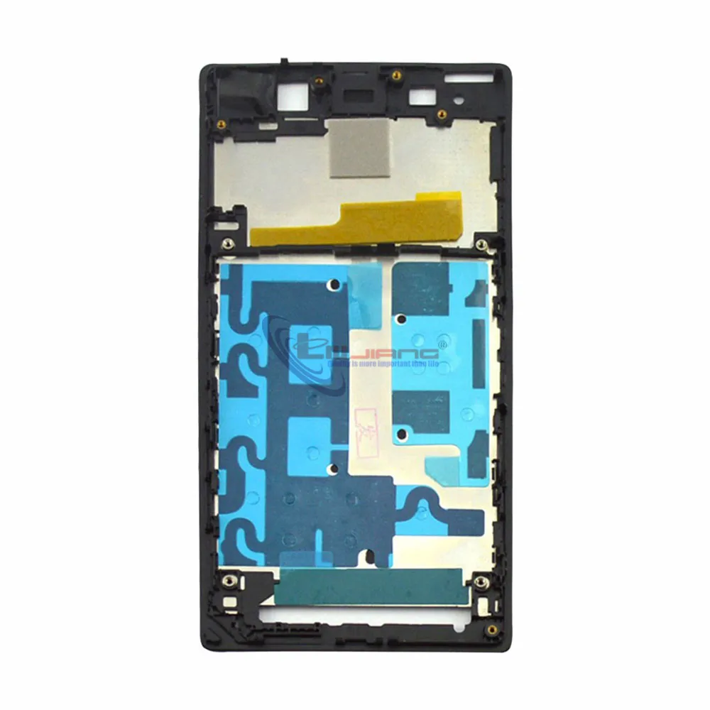 Оригинальная передняя рамка Корпус пластина для Sony Z1 L39 L39h C6903 C6902 LCD промежуточная
