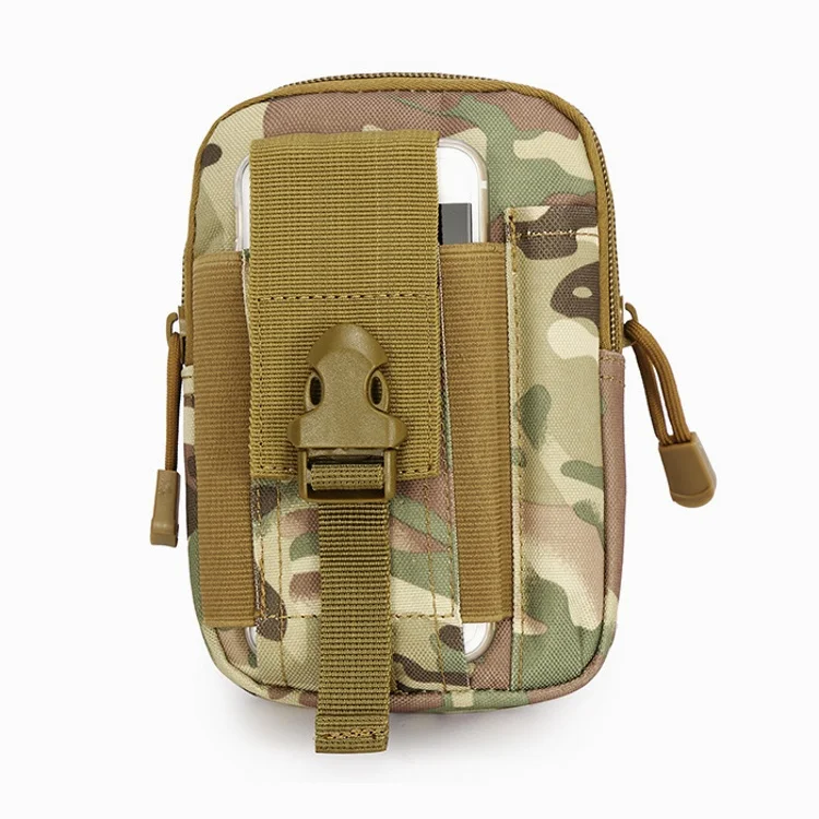 Мужская Уличная тактическая Сумка Molle, поясная сумка, чехол для телефона, военная, для кемпинга, скалолазания, бега, охоты, маленькие EDC сумки - Цвет: MC