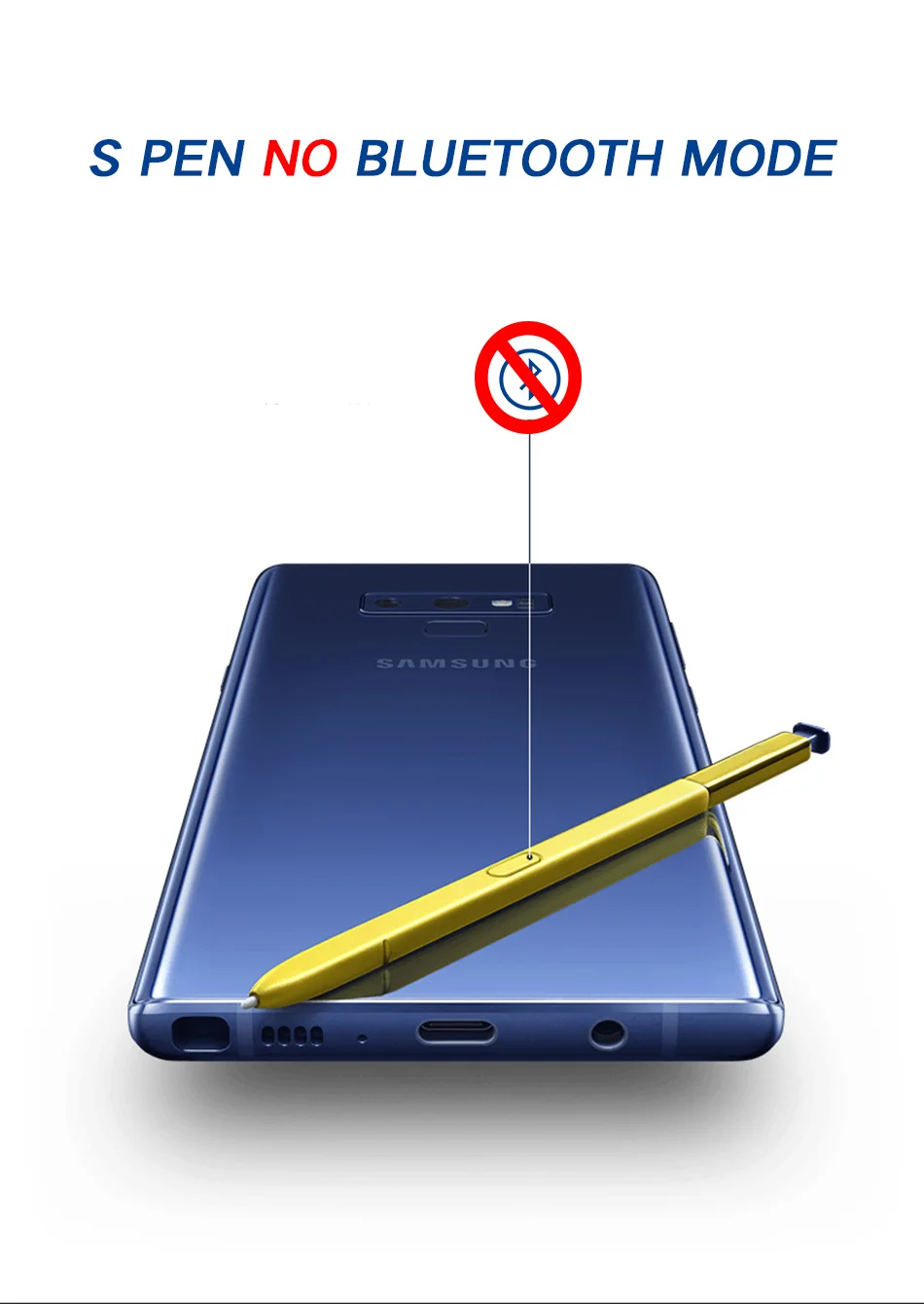 Для samsung Galaxy Note9 ручка стилус активный S ручка стилус сенсорный экран ручка Note 9 водонепроницаемый телефонный звонок