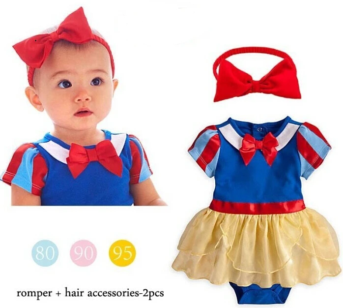 Peleles De Princesa Blancanieves Para Nina Ropa Para Bebe Traje De Verano Con Lazo Para Recien Nacido De 3 A 18 Meses Princess Romper Baby Girl Romperbaby Costume Aliexpress