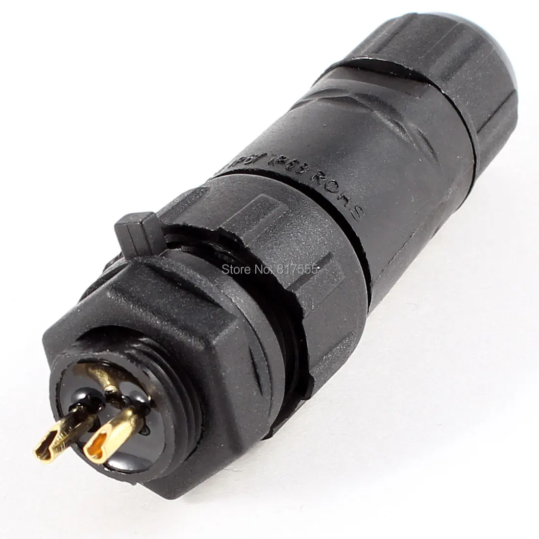 

M14-2 2 Pins Panel Mount Waterproof Connector Connect Adpater IP67 IP68 Discount 50