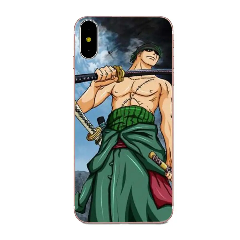 Цельнокроеный Roronoa Zoro для Apple iPhone 4 4S 5 5C 5S SE 6 6S 7 8 Plus X XS Max XR мягкий чехол из ТПУ с
