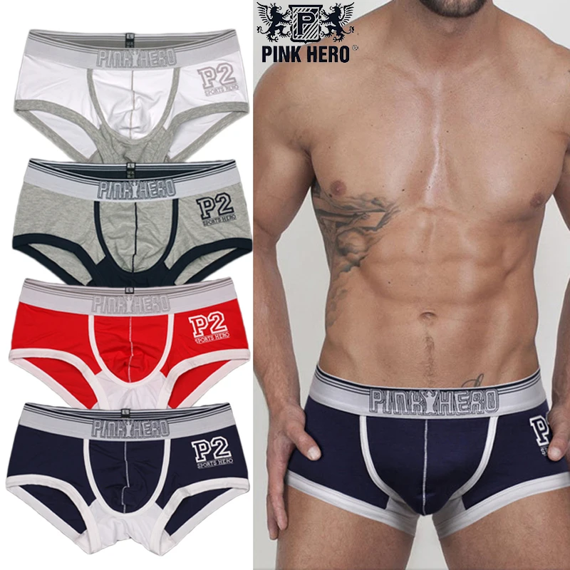 Мужское нижнее белье Cueca мягкие хлопковые трусы боксеры с эластичным поясом на