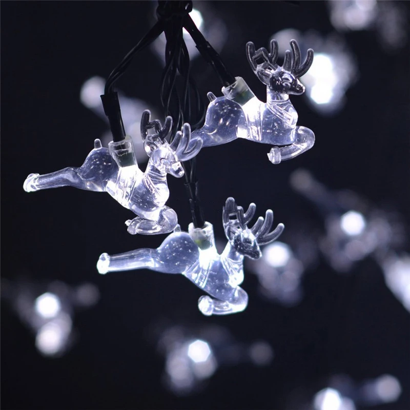 Waterproof-5M-6M-20-30-LED-Solar-Powered-Christmas-Deer-Shape-Fairy-String-Lights-for-Wedding
