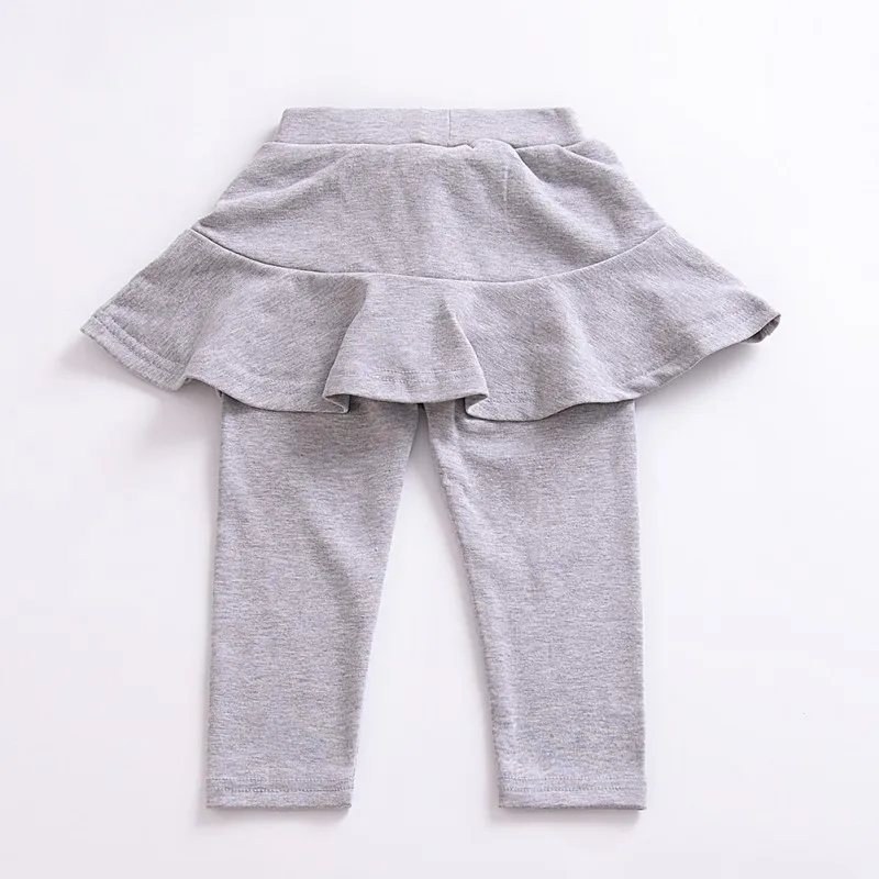 Children's clothing spring models girls trousers fake two children's under wear skirt