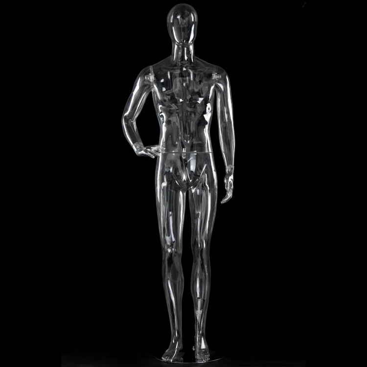 Best Quality New Style Transparent Male Mannequin Full Body Mannequin