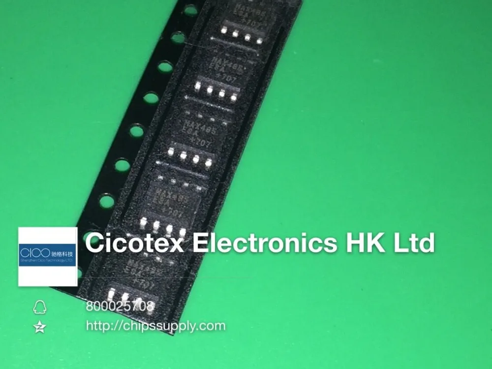 

5pcs/lot MAX485ESA+T SOIC8 IC TXRX RS485-RS422 8-SOIC
