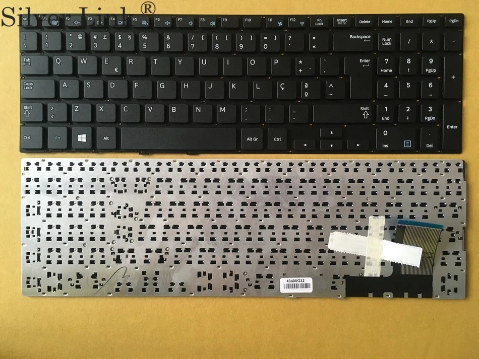 

PO Portguese Keyboard for Samsung 370R5E 370R5V NP370R5V 510R5E 450R5E 450R5V NP450R5E NP450R5V black Laptop Keyboard PO layout