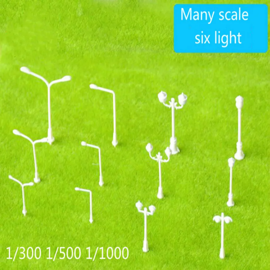 Beste 100 stks partij Model building model zand tafel maken materiaal plastic non verlichting straat lamp tuin lamp 1 300 5001 1000