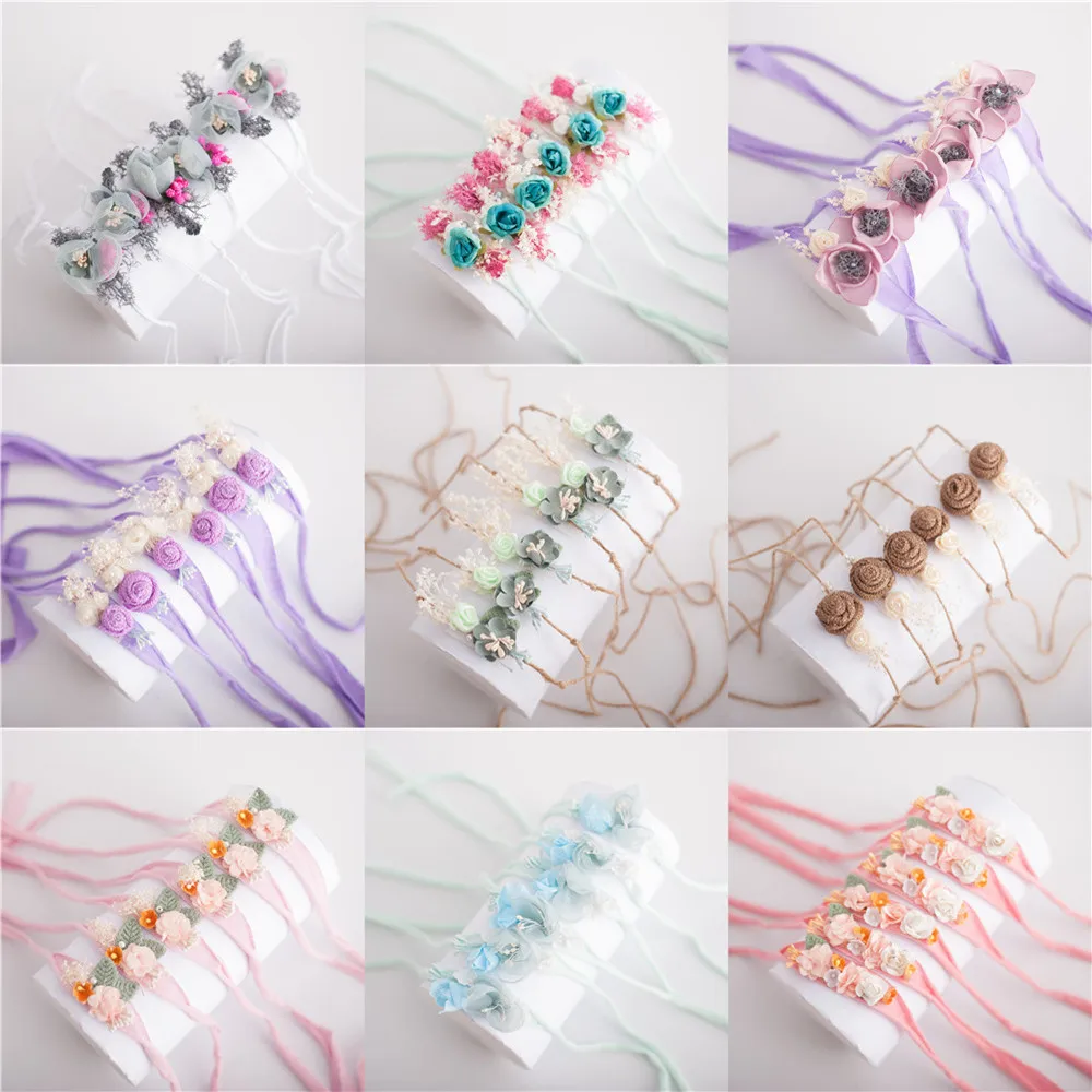Newborn Baby Photography Props Accessories Baby Girl Headbands Baby Photo Props Hairband Headband Infant Headwear Fotografia