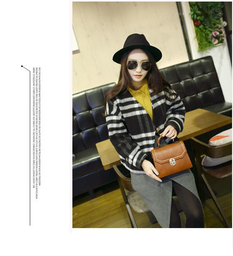 6 2016 New Spring And Summer Handbags Korean Fashion Trend Ladies Solid Color Car Suture Women Bags Shoulder Messenger