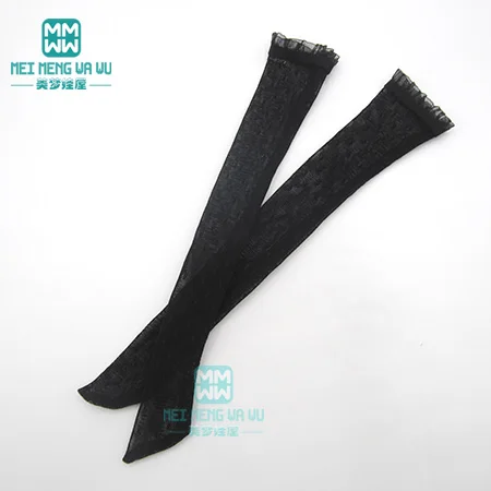 BJD--020 BJD аксессуары для 1/3 1/4 1/6 BJD SD DD куклы мода персик сердце чулки, кружевные чулки, кружевные носки - Цвет: BJD--020