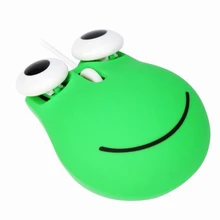 AAAJ-1200 Dpi Проводная оптическая игровая мышь милые животные лягушка мышь Usb для ПК ноутбука игровая консоль голубой пластик