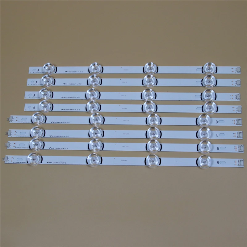 tv led light bars for lg 42lb6500 42lb650v 42lb652v 42lb653v 42lb656v za ze led backlight strips kit 8 led lamps lens 8 bands