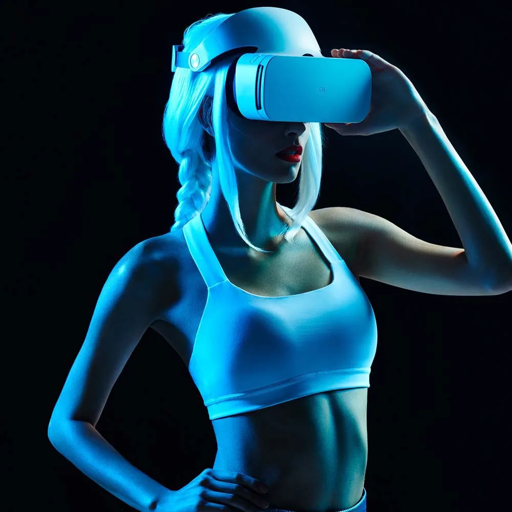  New Original Xiaomi Mi VR Headset 3D Glasses 9-axes Motion Controller FOV103 VR Focus Adjustable fo