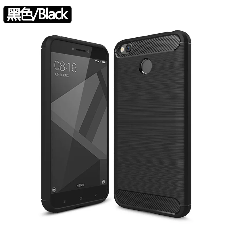 xiaomi redmi 4x case Luxury Slim Brushed Pattern Rugged Protective Back Cover TPU Silicone for 5.0&quot inch | Мобильные телефоны и