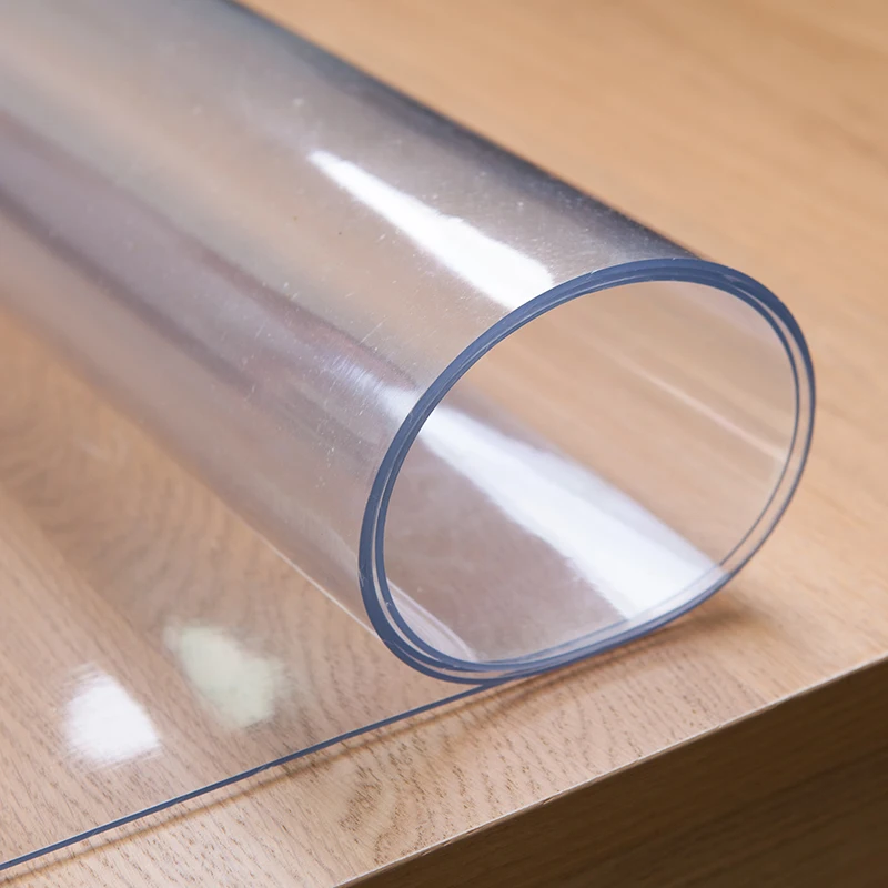  Plastic PVC transparent tablecloth waterproof Anti-scald table pad party wedding table decoration o