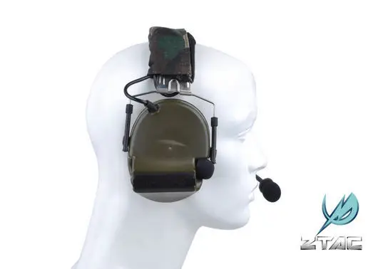 Redução de Ruído com a Orelha-copo Tactical Elemento Artes Tático Comtac ii Headset Microfones Headsets Táticos z. 4 Cheap Fones de Ouvido tático & Acessórios
