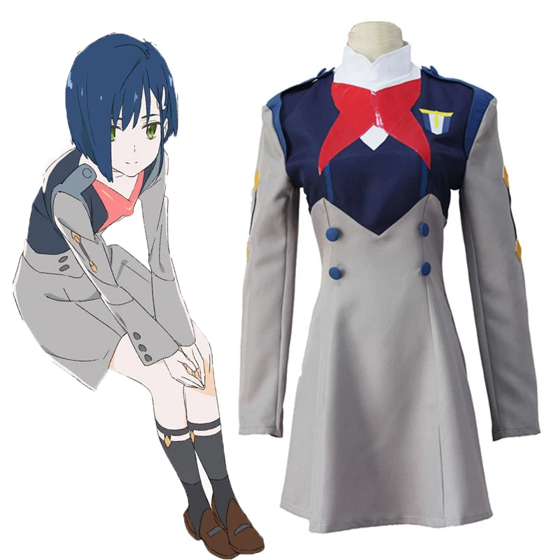 Аниме DARLING в FRANXX Костюмы для косплея Ичиго код бадминтонных ракеток 015 косплэй