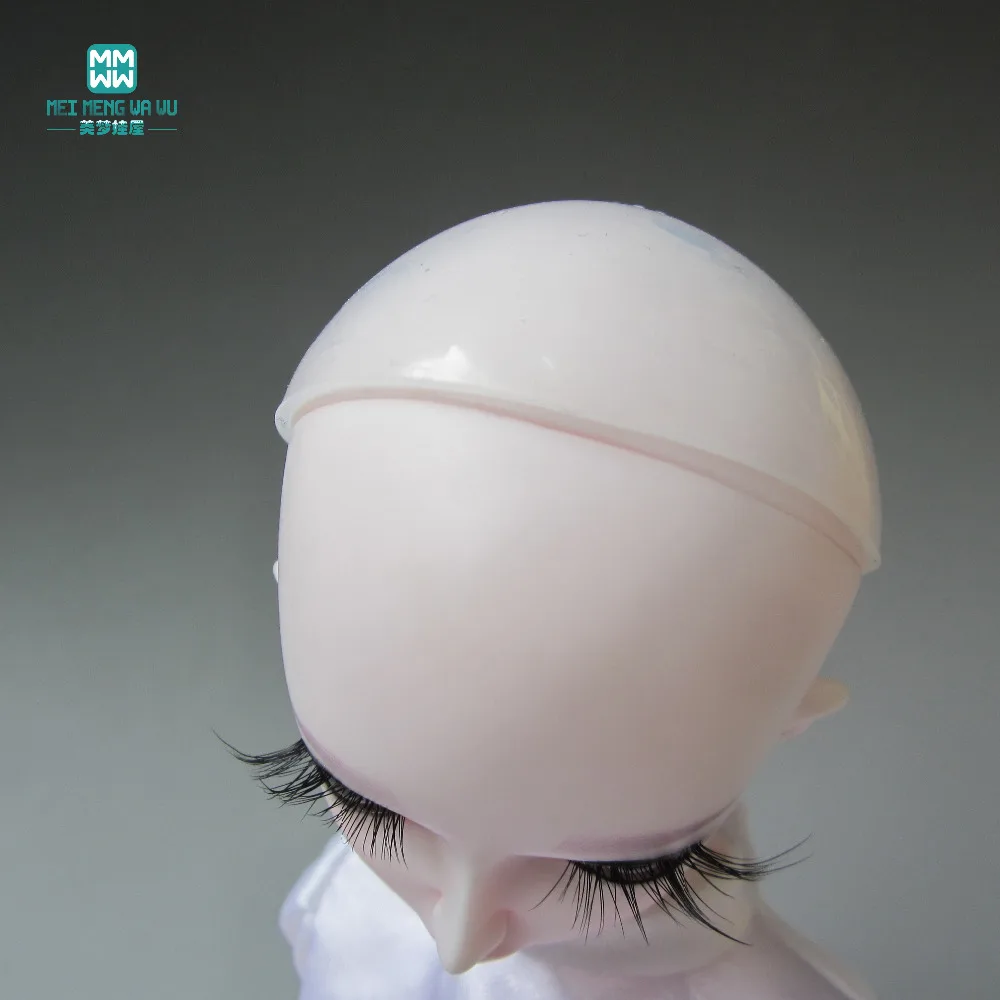 Silicone Wig Cap Protection Cover Prevent staining For 1/6 1/4 1/3 bjd doll