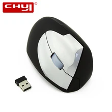 Беспроводной вертикальный Мышь правой оптическая Мыши Компьютерные USB Эргономичный компьютер Mause Лидер продаж