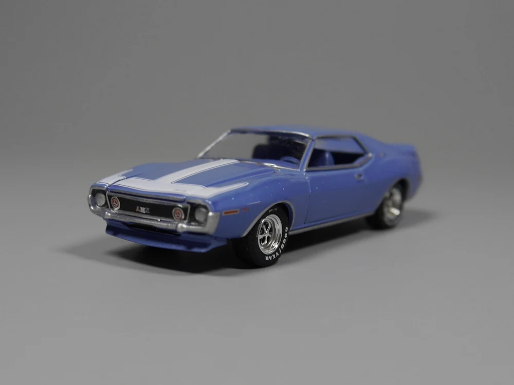Auto Inn Greenlight 164 1971 AMC Javelin AMX Diecast car model (Yellow