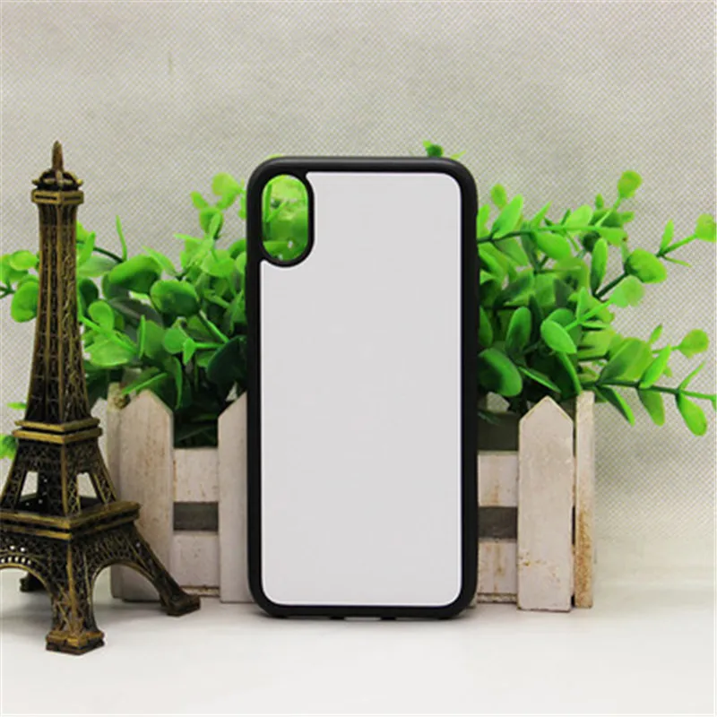 2D сублимационный чехол для iPhone 6S 6 7 8 Plus X Xs Xr Max TPU с алюминиевой пластиной вставки 10