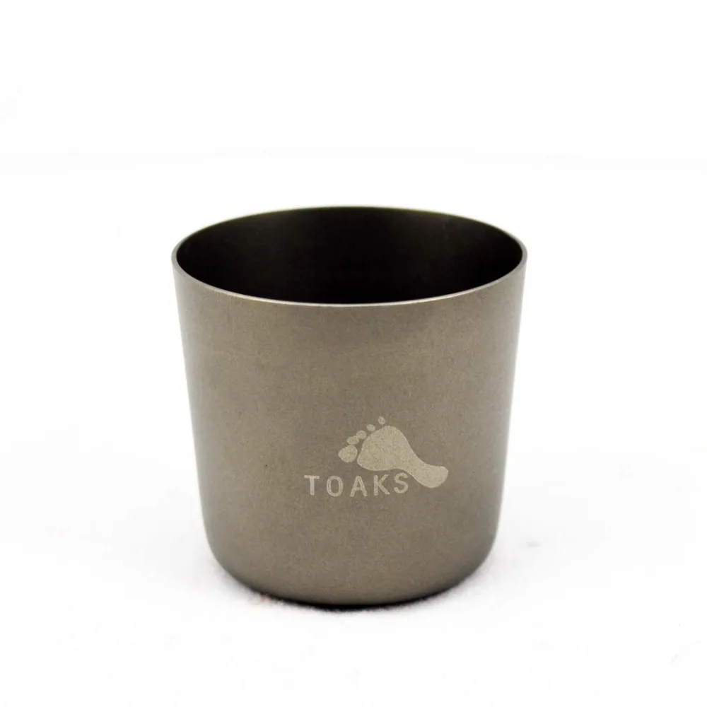 Preise TOAKS SG 01 30 ml Ultraleicht Mini Tee Tasse Outdoor Camping Titan Wein Glas Titan Wasser Tasse 2 Pack  4 Pack