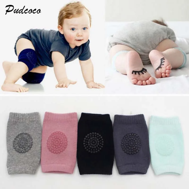 

2019 Brand 1 Pair Soft Anti-slip Safety Crawling Elbow Cushion Knee Pad dispensing Baby Toddler Kids Crawl Safety Protector